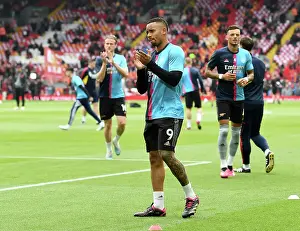 Gabriel Jesus Applauds Arsenal Fans at Anfield: Liverpool vs Arsenal, Premier League 2022-23