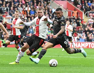 Gabriel Jesus Faces Off Against Lyanco: Southampton vs. Arsenal, Premier League 2022-23