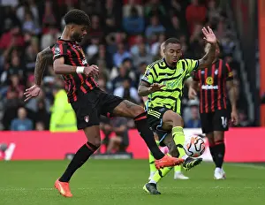 Gabriel Jesus Faces Off Against Philip Billing: AFC Bournemouth vs. Arsenal FC, Premier League 2023-24