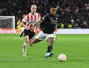 Gabriel Jesus Goes Head-to-Head: Arsenal vs. PSV Eindhoven in Europa League Battle