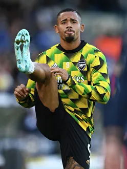 Gabriel Jesus Prepares: Leeds United vs. Arsenal, Premier League 2022-23