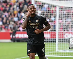 Gabriel Jesus Scores Arsenal's Second Goal: Brentford 1-2 Arsenal, Premier League 2022-23