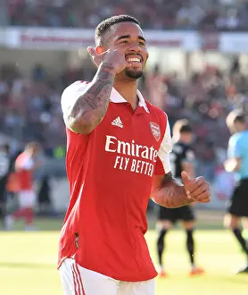 Gabriel Jesus Scores Fifth Goal: Arsenal FC Tops 1. FC Nürnberg in Pre-Season Friendly