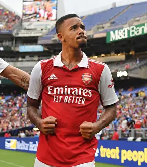 Gabriel Jesus Scores First Arsenal Goal: Pre-Season Triumph over Everton (2022)