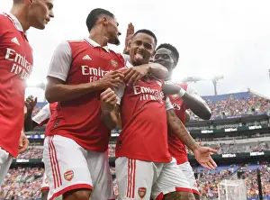 Gabriel Jesus Scores First Arsenal Goal: Pre-Season Win Against Everton (2022-23)