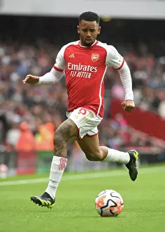 Arsenal V Fulham 2023-24 Prints: Gabriel Jesus Shines: Arsenal Kicks Off 2023-24 Premier League Season with Win over Fulham