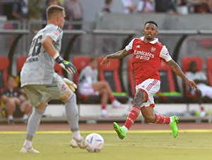 FC Nurnberg V Arsenal 2022-23 Prints: Gabriel Jesus Shines: Arsenal Triumphs Over 1. FC Nürnberg in Pre-Season Clash