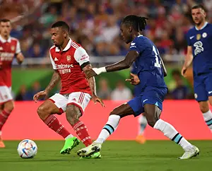 Gabriel Jesus Surges Past Chalobah: Arsenal Outpaces Chelsea in Florida Cup Clash