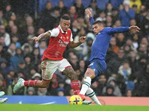 Gabriel Jesus vs. Thiago Silva: Battle at Stamford Bridge - Chelsea vs. Arsenal, Premier League 2022-23