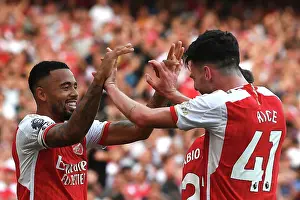 Gabriel Jesus's Thrilling Third Goal: Arsenal's Triumph Over Manchester United (2023-24)