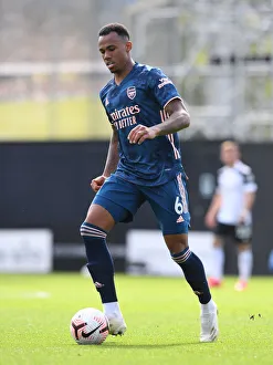 Gabriel Magalhaes in Action: Arsenal vs Fulham, Premier League 2020-21