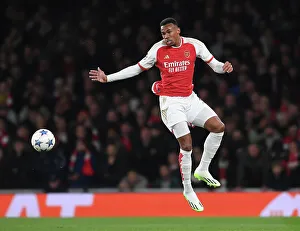 Gabriel Magalhaes in Action: Arsenal vs Sevilla, UEFA Champions League 2023/24