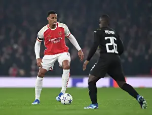 Gabriel Magalhaes in Action: Arsenal's Defensive Masterclass vs. RC Lens, 2023-24 UEFA Champions League