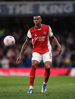 Gabriel Magalhaes in Action: Chelsea vs. Arsenal, Premier League 2021-22