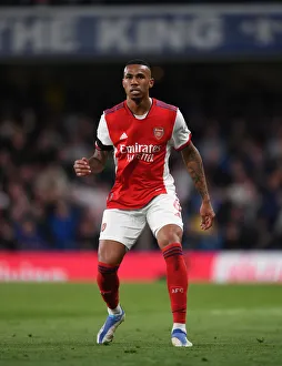 Gabriel Magalhaes in Action: Chelsea vs Arsenal, Premier League 2021-22