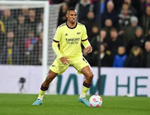 Gabriel Magalhães in Action: Crystal Palace vs Arsenal, Premier League 2021-22