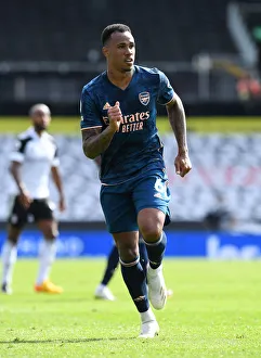 Gabriel Magalhaes in Action: Fulham vs Arsenal, Premier League 2020-21
