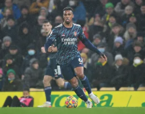 Gabriel Magalhaes in Action: Norwich City vs Arsenal, Premier League 2021-22