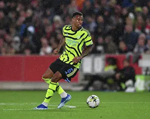 Gabriel Magalhaes: Arsenal's Unyielding Defender Secures Carabao Cup Victory over Brentford (2023-24)
