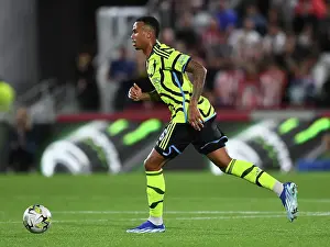 Gabriel Magalhaes: Arsenal's Unyielding Defender Shines in Carabao Cup Showdown Against Brentford