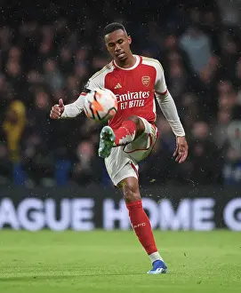 Gabriel Magalhaes: The Battle at Stamford Bridge - Chelsea vs. Arsenal, Premier League 2023-24