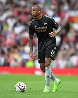 Gabriel Magalhaes Faces Off Against Manchester United in 2022-23 Premier League Clash