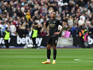 Gabriel Magalhaes Reacts: Arsenal vs. West Ham United, Premier League 2022-23