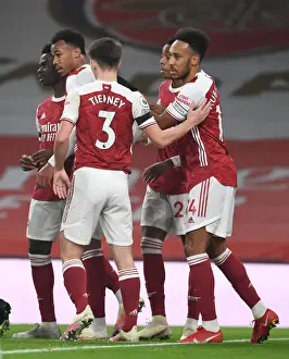 Gabriel Magalhaes Scores for Arsenal Against Wolverhampton Wanderers in Emirates Stadium (2020-21)