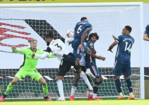 Gabriel Magalhaes Scores Arsenal's Second Goal: Fulham vs Arsenal, Premier League 2020-21