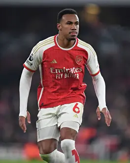 Gabriel Magalhaes Unwavering Determination: Arsenal's Victory Against Wolverhampton Wanderers (2023-24)