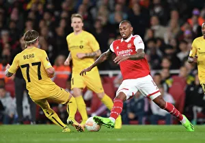 Arsenal V FK Bodo/Glimt 2022-23 Prints: Gabriel Magalhaes vs