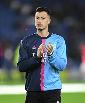 Gabriel Martinelli: Arsenal Forward's Focused Pre-Match Routine Ahead of Brighton Clash (Premier League 2022-23)