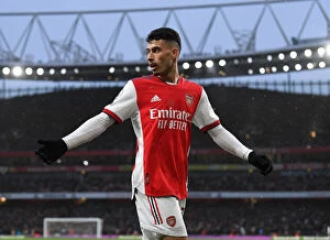 Images Dated 11th December 2021: Gabriel Martinelli in Action: Arsenal vs. Southampton (2021-22)