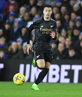 Gabriel Martinelli in Action: Arsenal vs. Brighton & Hove Albion, Premier League 2022-23