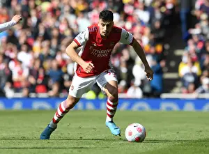 Gabriel Martinelli in Action: Arsenal vs Brighton & Hove Albion, Premier League 2021-22