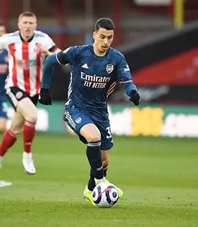 Gabriel Martinelli in Action: Arsenal vs Sheffield United, Premier League 2021 (Behind Closed Doors)