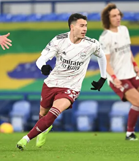 Gabriel Martinelli in Action: Everton vs Arsenal, Premier League 2020-21