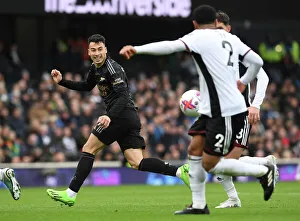 Gabriel Martinelli in Action: Fulham vs. Arsenal, Premier League 2022-23