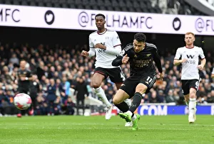 Gabriel Martinelli in Action: Fulham vs. Arsenal, Premier League 2022-23