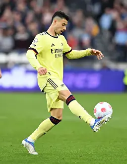 Gabriel Martinelli in Action: West Ham United vs Arsenal, Premier League 2021-22