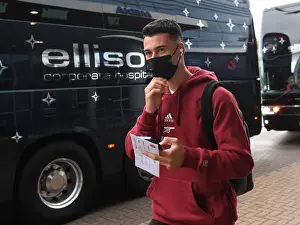Gabriel Martinelli Prepares for Leicester City vs Arsenal Clash in Premier League (2021-22)