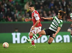 Gabriel Martinelli Scores Dramatic Goal Past Sporting Defender in Arsenal's Europa League Victory (March 2023)