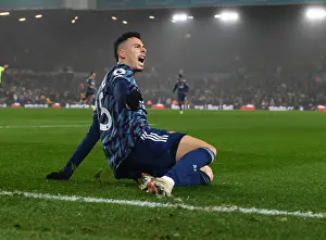 Leeds United V Arsenal 2021-22 Prints: Gabriel Martinelli Scores First Arsenal Goal: Leeds United vs