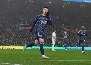 Gabriel Martinelli Scores First Arsenal Goal: Leeds United vs. Arsenal, 2021-22 Premier League - Martinelli's Debut Strike for the Gunners