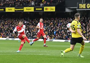 Gabriel Martinelli Scores the Third: Arsenal Triumphs over Watford in Premier League