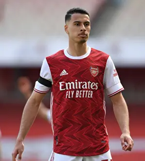 Gabriel Martinelli Shines in Empty Emirates: Arsenal's Standout Player in Victory over Fulham (April 2021)