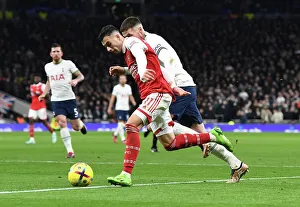 Gabriel Martinelli vs Matt Docherty: Battle in the Premier League - Tottenham Hotspur vs Arsenal FC (2022-23)
