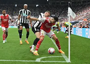 Newcastle United V Arsenal 2022-23 Prints: Gabriel Martinelli's Thrilling Performance: Newcastle United vs