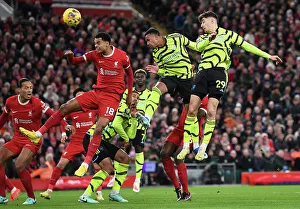 Gabriel Scores First for Arsenal: Liverpool vs. Arsenal, Premier League 2023-24