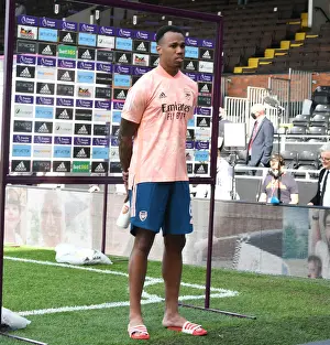 Gabriel Speaks Out: Arsenal's Defender Post-Match at Fulham's Craven Cottage (Premier League 2020-21)